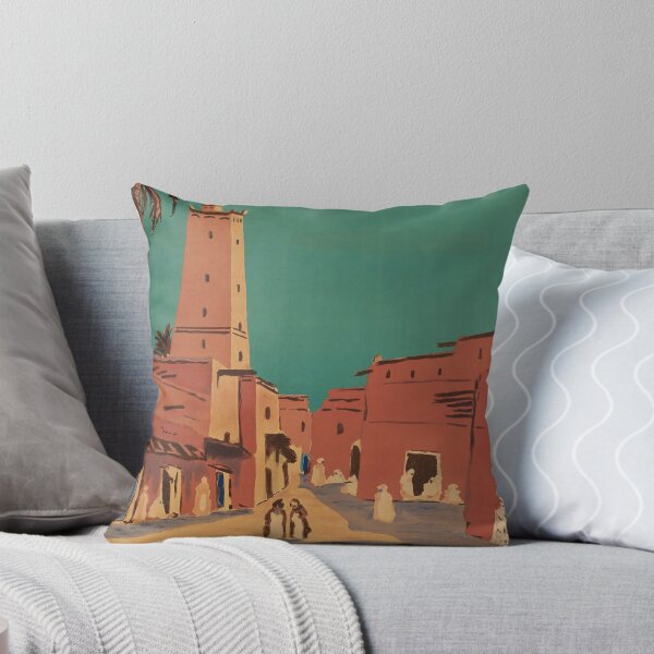 Item preview, Le Sud Algerien Tolga vintage travel poster designed and sold by stickart-marek.