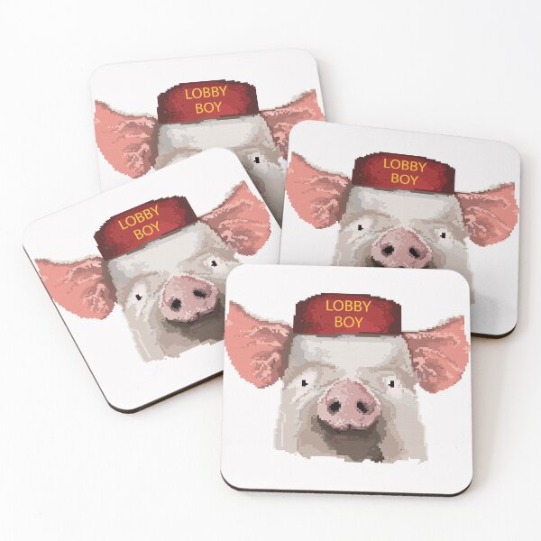 Item preview, Animal Series #2 : Pig as a Lobby Boy designed and sold by Fakron Jamalin.