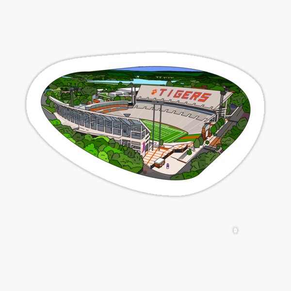 Item preview, Clemson Memorial Stadium designed and sold by maceycarr.