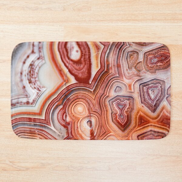 Item preview, Geode pattern -  Thinking of red mountains designed and sold by Ilze Lucero.