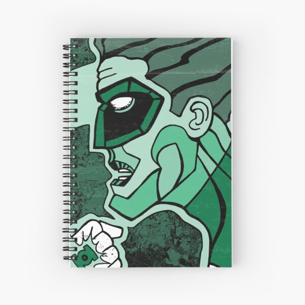 Emerald Flashlight Spiral Notebook