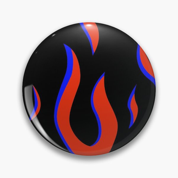 Item preview, red & blue flame designed and sold by chelfors.