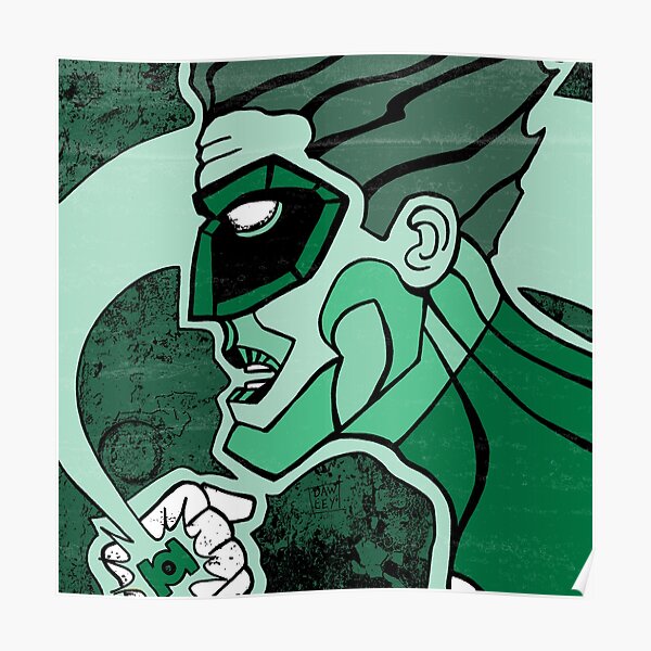 Emerald Flashlight Poster