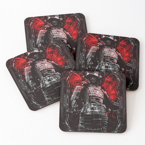 Item preview, Red Samurai Santorium Black Ronin designed and sold by SyanArt.