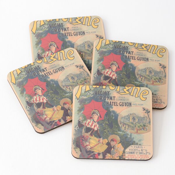 Item preview, PLM Auvergne vintage travel poster designed and sold by stickart-marek.