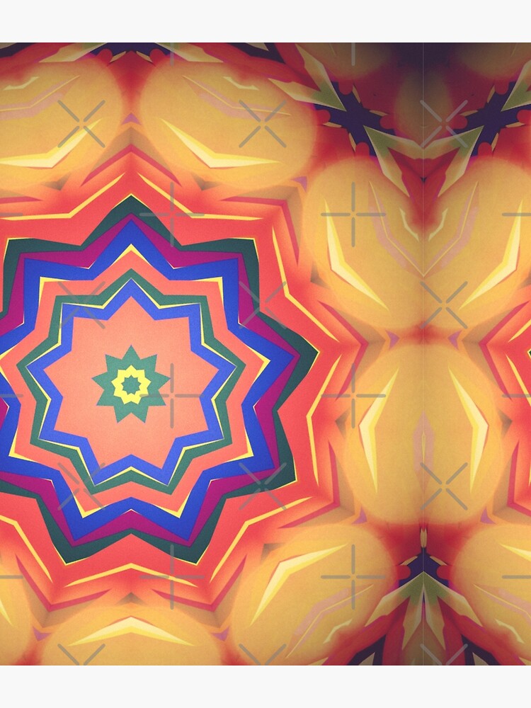 Here Comes the Sun Mandala Art - Yoga Lover Gift by OneDayArt