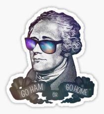 Pegatina Hamilton: ¡Vete a Ham o vete a casa!