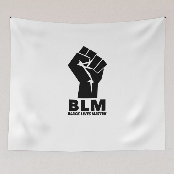 Item preview, Black Lives Matter Fist Protest T-shirt designed and sold by ravishdesigns.