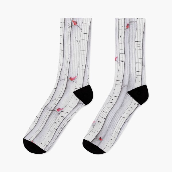 Item preview, Cardinals in the Birches designed and sold by Megan Kane Stone.