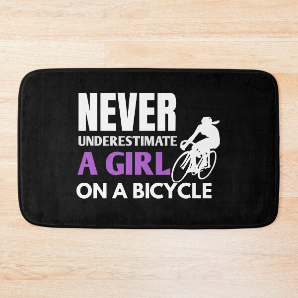 Item preview, Never underestimate an old guy on a bicycle  designed and sold by Wideworld.
