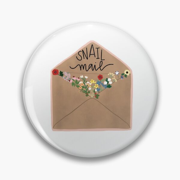 Item preview, Snail Mail Letter with Flowers and Floral Detail designed and sold by hdsample.