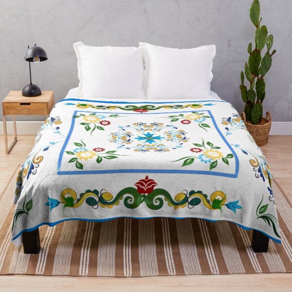 Aperçu de l'œuvre Été, style sicilien, décor floral créée et vendue par MariaMarinova.