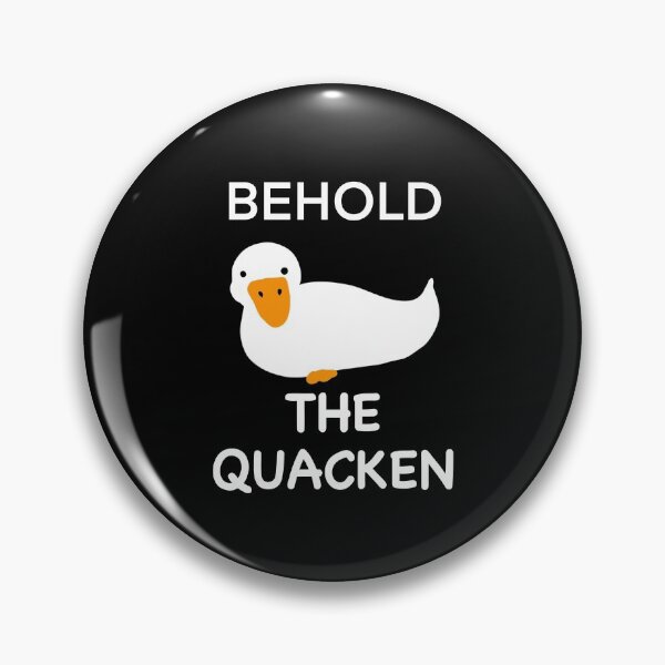 Item preview, Behold the Quacken American Pekin Duck designed and sold by Cute Designs Shop.