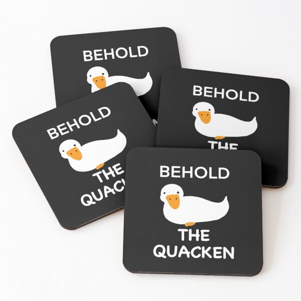 Item preview, Behold the Quacken American Pekin Duck designed and sold by Cute Designs Shop.