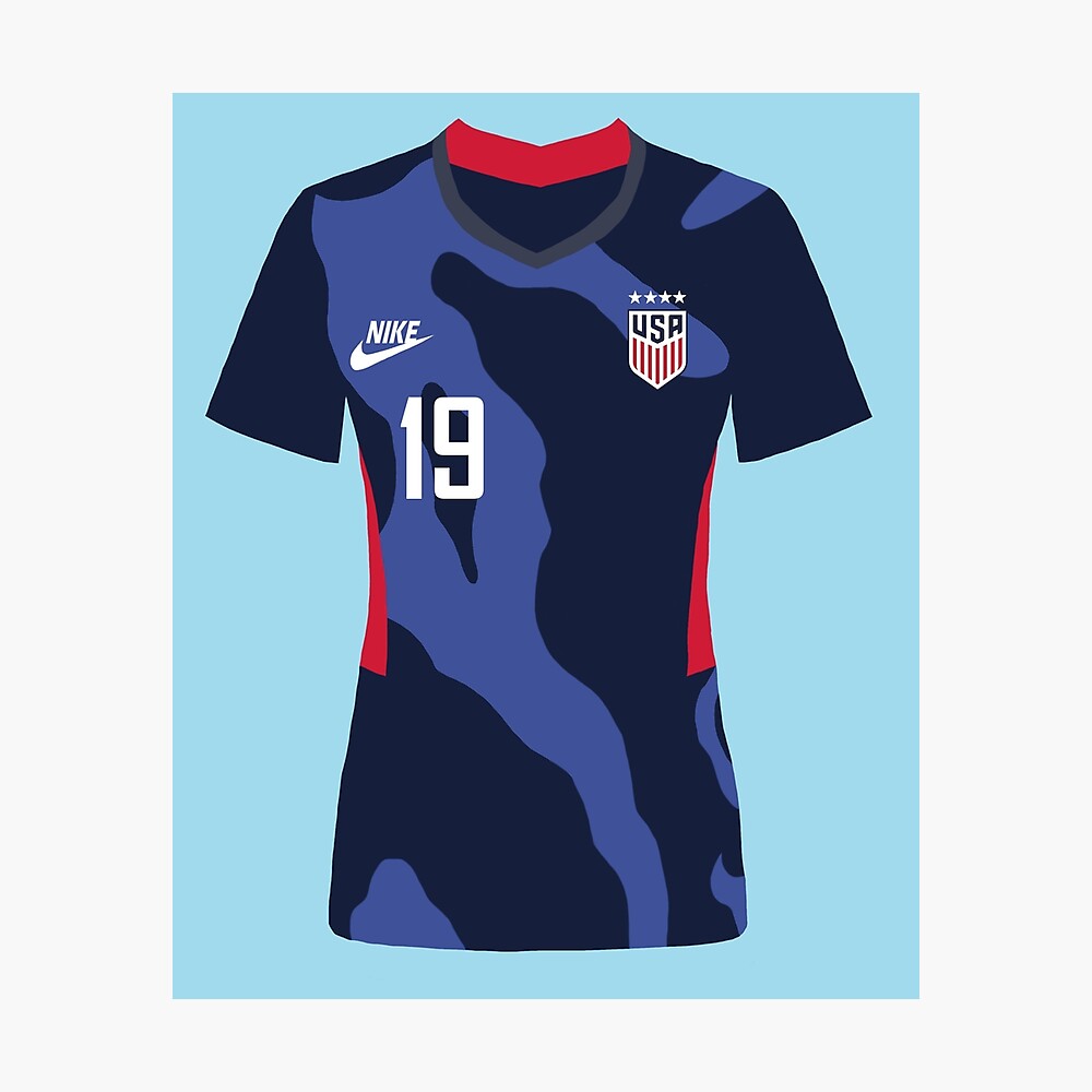 uswnt 19 jersey