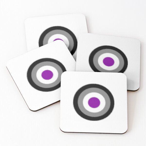 Item preview, Circular Ace Flag designed and sold by LokiPigeon.