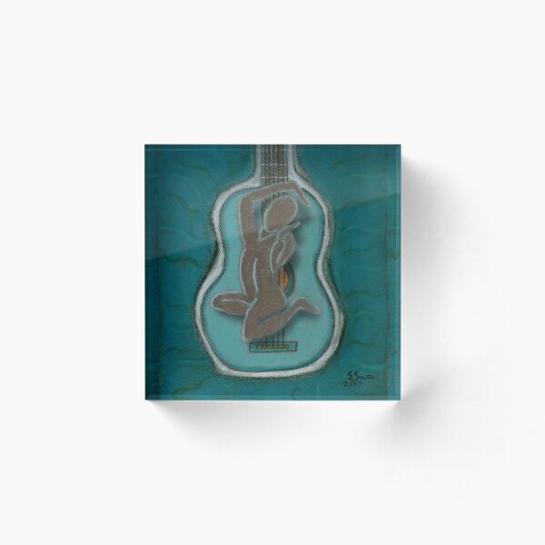 The Music Within Your Soul-C Acrylic Block
