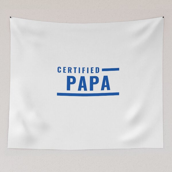 Item preview, Certified Papa designed and sold by ItsNikkiArts.