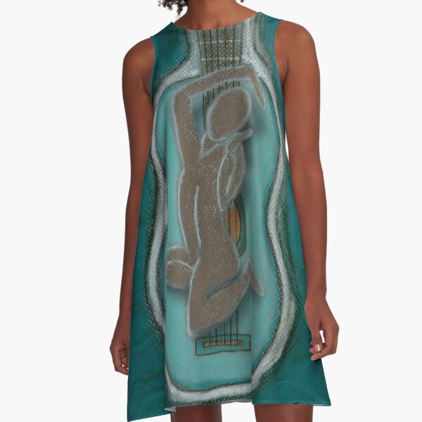 The Music Within Your Soul-C A-Line Dress