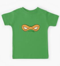 Teenage Mutant Ninja Turtles - MICHAELANGELO MASK Kids Tee