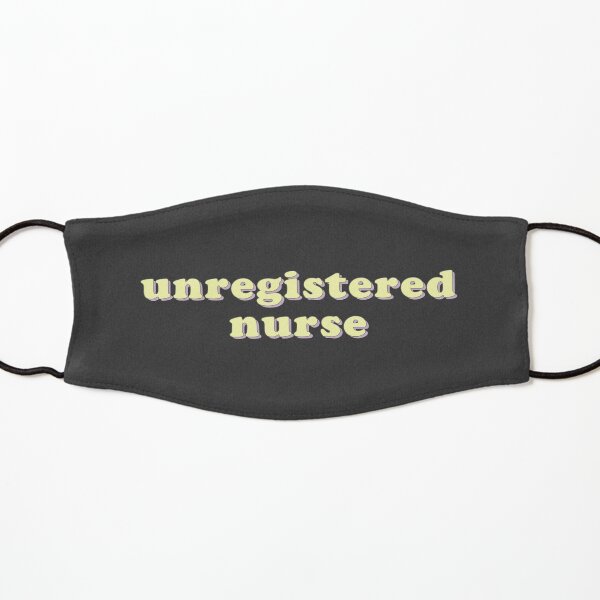 Unregistered Nurse Kids Mask