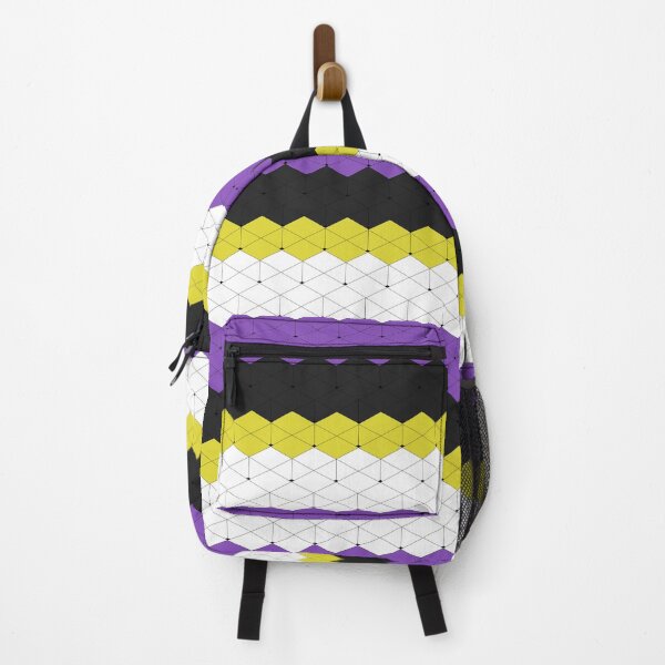 Item preview, Non binary Flag 3D Illusion designed and sold by Wh1teF1re.