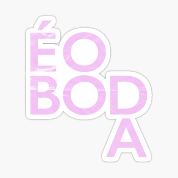 É O BÔDA Sticker