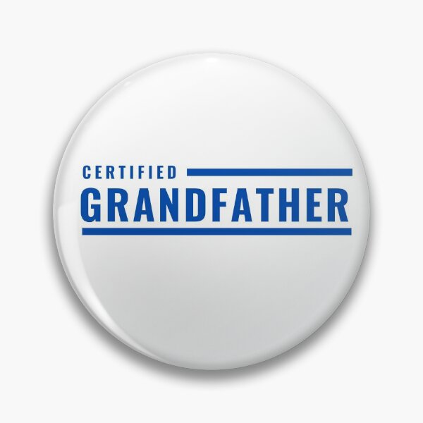 Item preview, Certified Grandfather designed and sold by ItsNikkiArts.