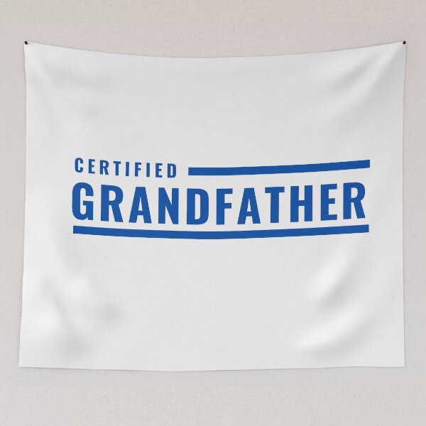 Item preview, Certified Grandfather designed and sold by ItsNikkiArts.