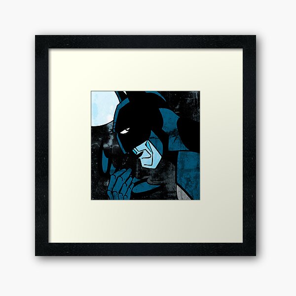 Dark Nightman Framed Art Print
