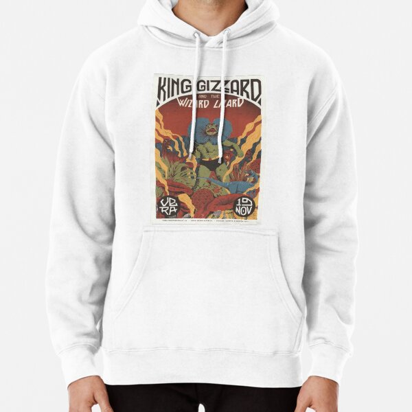 king gizzard moletom com capuz