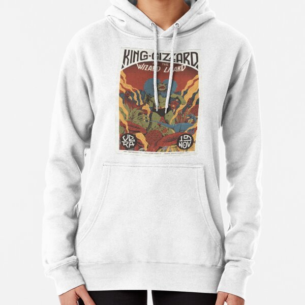 King Gizzard and the Lizard Wizard tour poster Pullover Hoodie