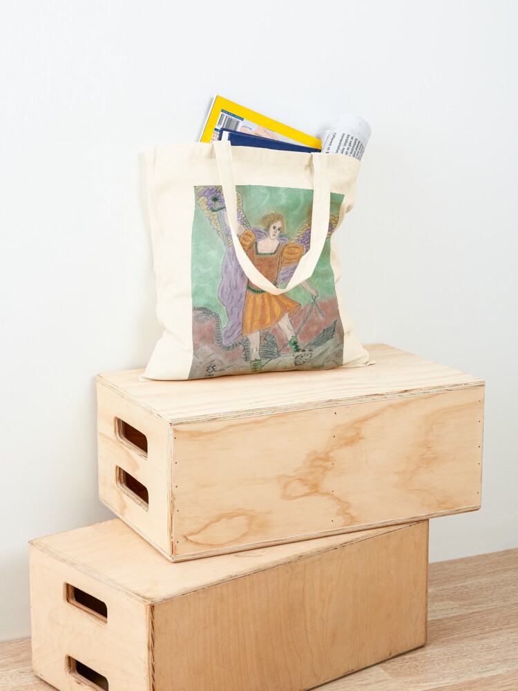 Alternate view of Archangel Michael Tote Bag