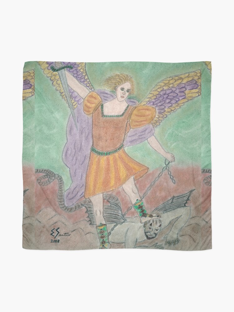 Alternate view of Archangel Michael Scarf