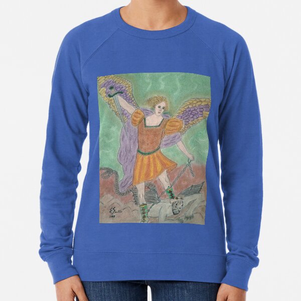 Archangel Michael Lightweight Sweatshirt