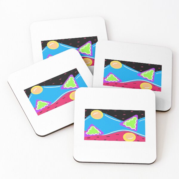 Item preview, Colorful shapes 80’s theme designed and sold by Samanthanf.