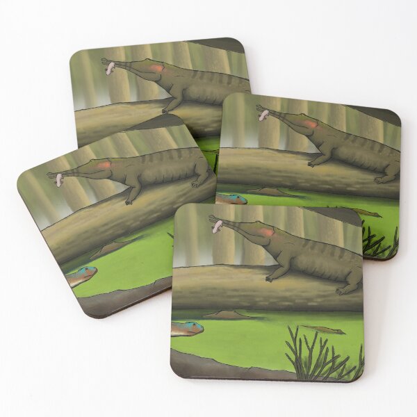 Item preview, Prionosuchus swamp in Permian Brazil designed and sold by Walker Floyd.