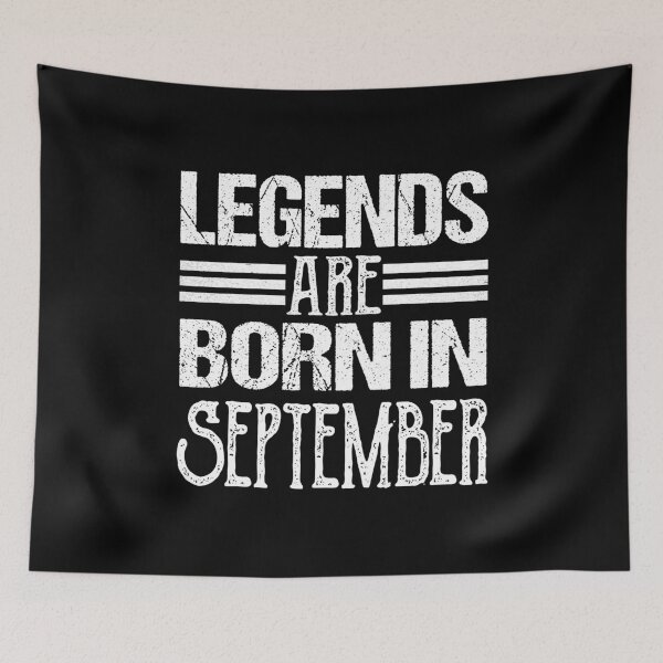 Item preview, Legends Are Born In September - September Birthday Gift  designed and sold by meedTee.