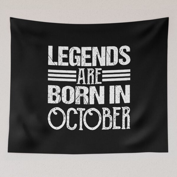 Item preview, Legends Are Born In October  - October Birthday Gift  designed and sold by meedTee.