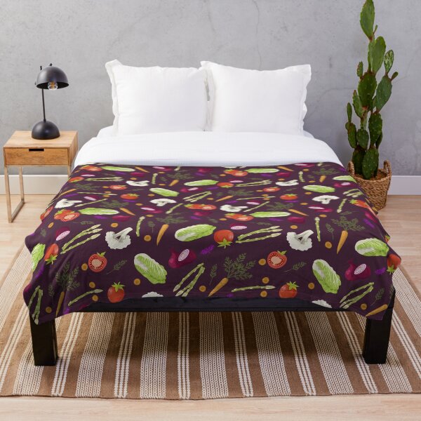 Item preview, Print with various vegetables designed and sold by burbura.