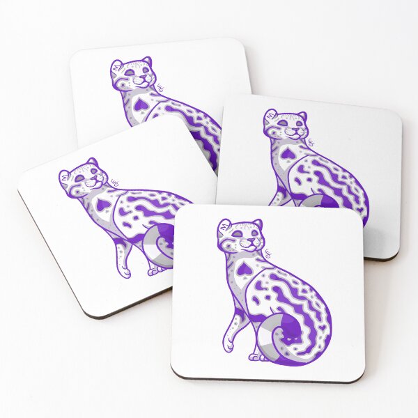 Item preview, Grey-Ace Pride Cat designed and sold by voidofstars.