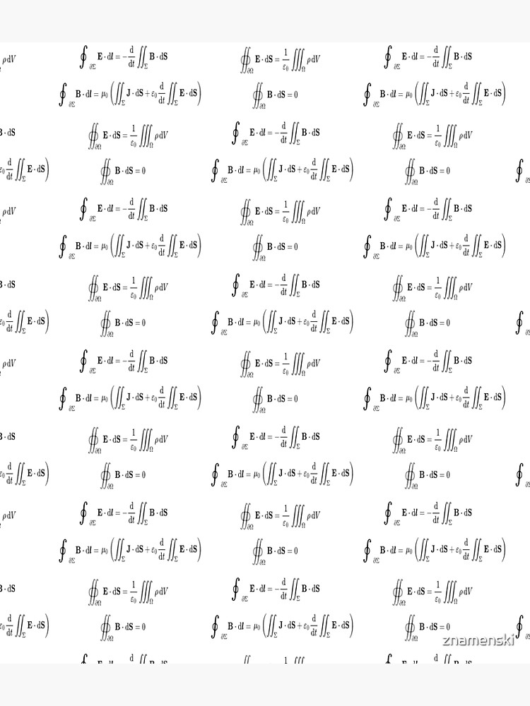 Maxwell's equations, #Maxwells, #equations, #MaxwellsEquations, Maxwell, equation, MaxwellEquations, #Physics, Electricity, Electrodynamics, Electromagnetism by znamenski