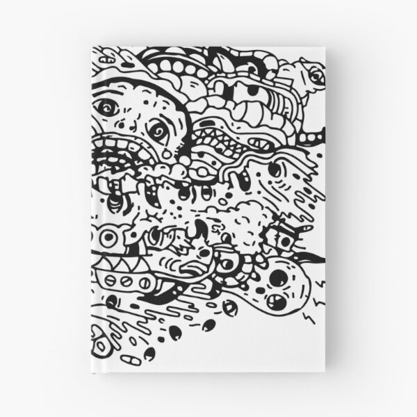 Item preview, Praise Be The Octopus: Psychedelic B&W Drawing designed and sold by kuhneegit.