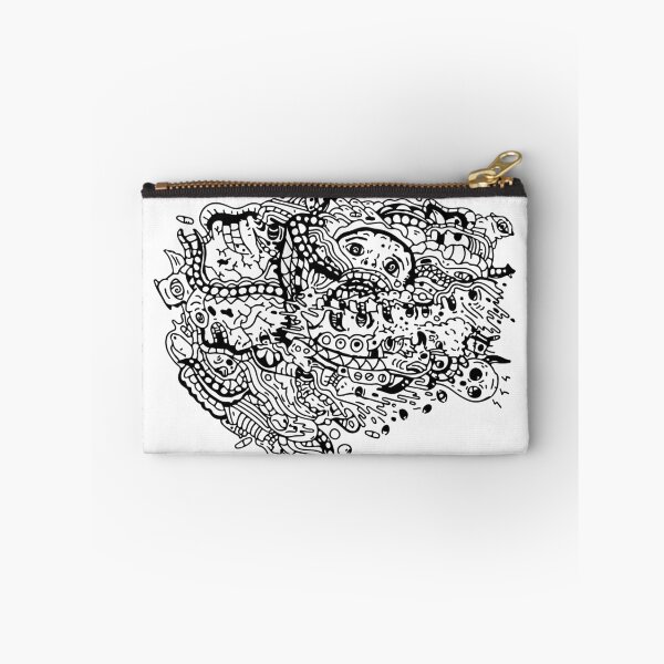 Item preview, Praise Be The Octopus: Psychedelic B&W Drawing designed and sold by kuhneegit.