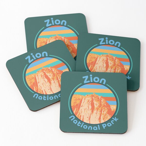 Item preview, Retro National Parks - Tangy Zion designed and sold by Atomic Ducky.