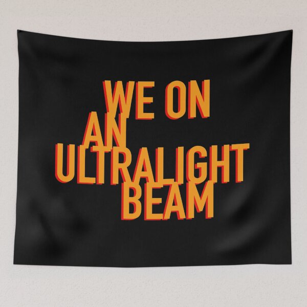 Item preview, Kanye We on an ultralight beam designed and sold by stickerlocker.