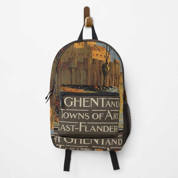 Item preview, Visit Ghent vintage travel poster designed and sold by stickart-marek.
