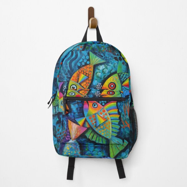 Item preview, Psychedelic fish designed and sold by Karin Zeller.