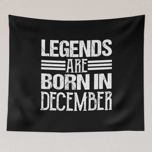 Item preview, Legends Are Born In December  - December Birthday Gift  designed and sold by meedTee.