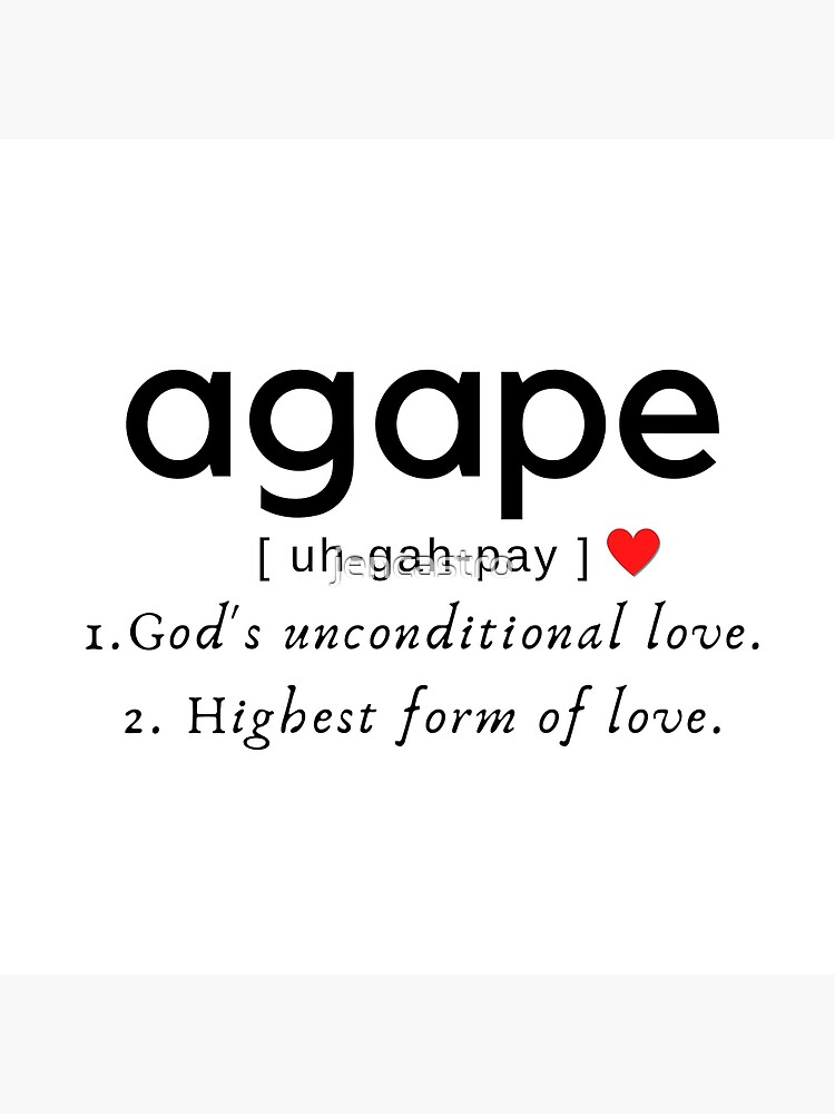 Agape love